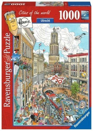 Ravensburger - Fleroux, Utrecht - 1000 stukjes (AANBIEDING), Ophalen of Verzenden, 500 t/m 1500 stukjes, Nieuw, Legpuzzel