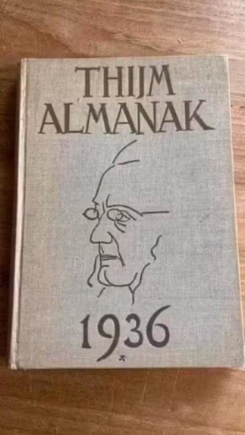 Thijm Almanak 1936 - Rotterdam . Anton van Duinkerken, Antiek en Kunst, Ophalen of Verzenden