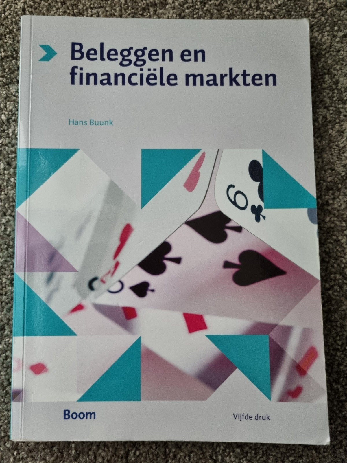 Boek : Beleggen en financiële markten -- Hans Buunk, Zo goed als nieuw, Hans Buunk, Beta, HBO