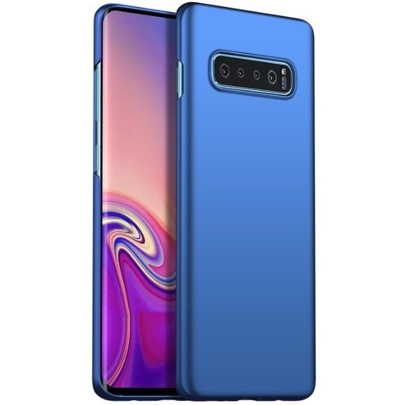 360-graad Frosting Beschermhoesje Set voor Galaxy S10 _Blauw, Verzenden, Nieuw, Frontje of Cover