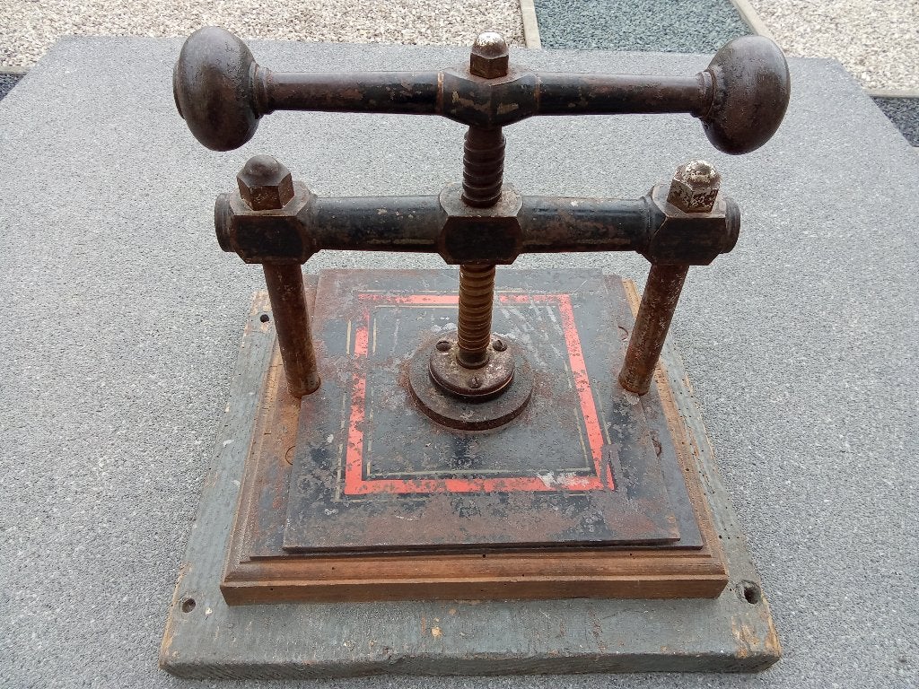 Boekenpers antiek, Antiek en Kunst, Antiek | Gereedschap en Instrumenten, Ophalen of Verzenden
