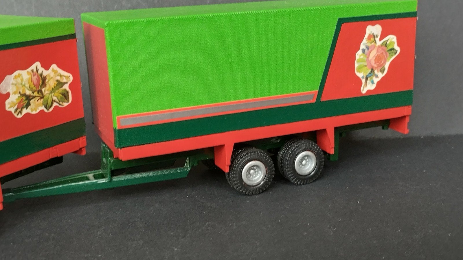 Scania 143 M met wipkar 1:50 Tekno Pol, Hobby en Vrije tijd, Verzenden, ., Tekno, Zo goed als nieuw