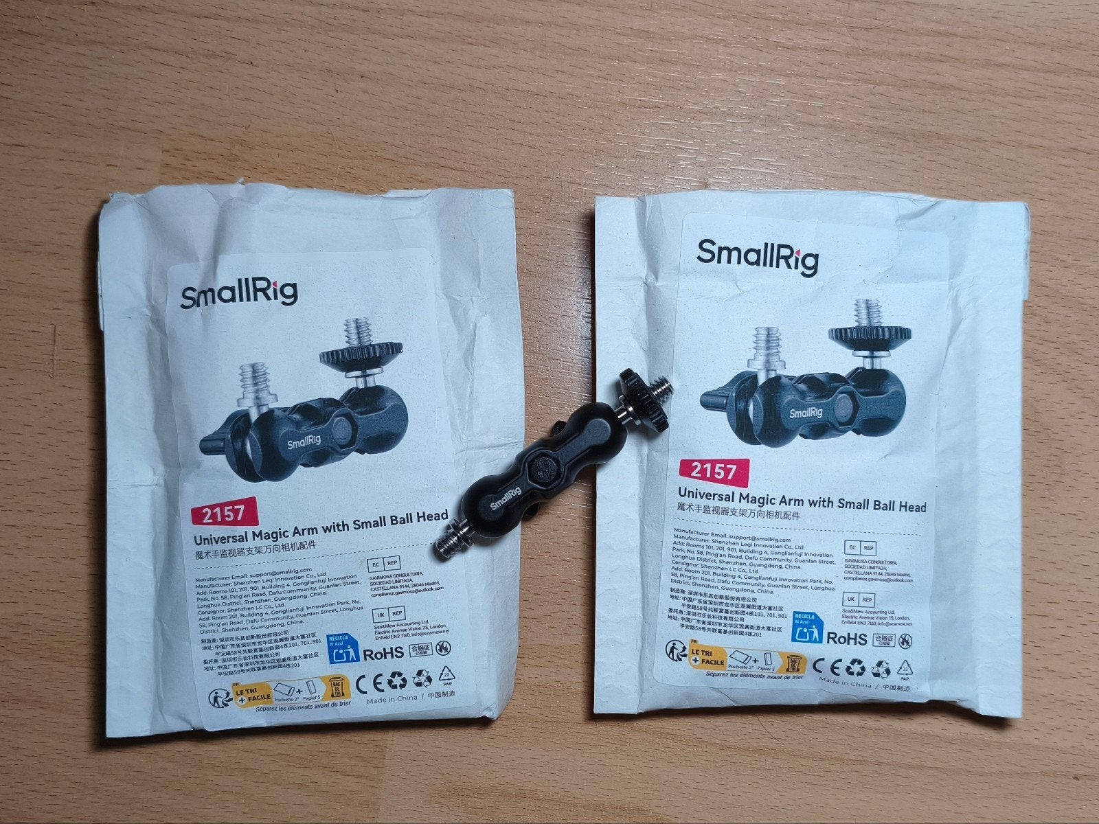 SmallRig Universele Magische Arm met Kleine Balhoofd, SmallRig, Overige typen, Ophalen of Verzenden, Nieuw
