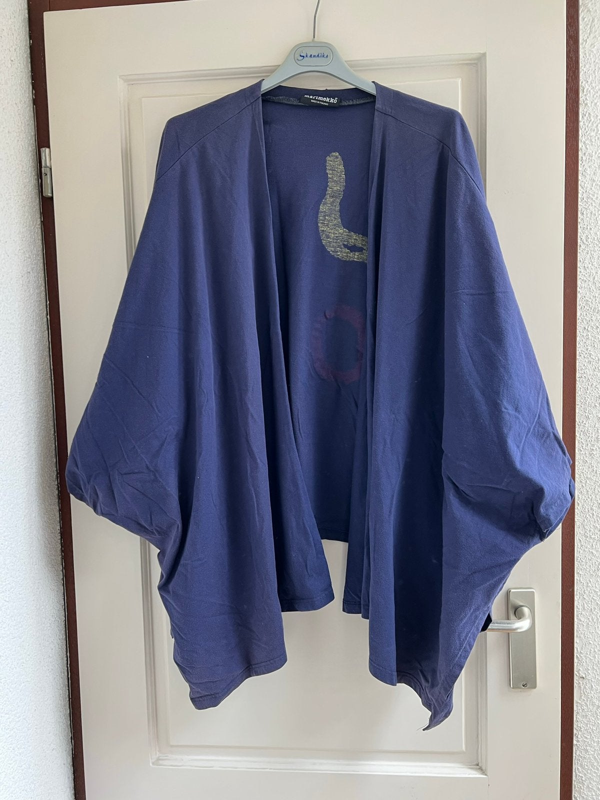 Vest - blauw - Marimekko - M, Verzenden, Zo goed als nieuw, Maat 38/40 (M), Blauw
