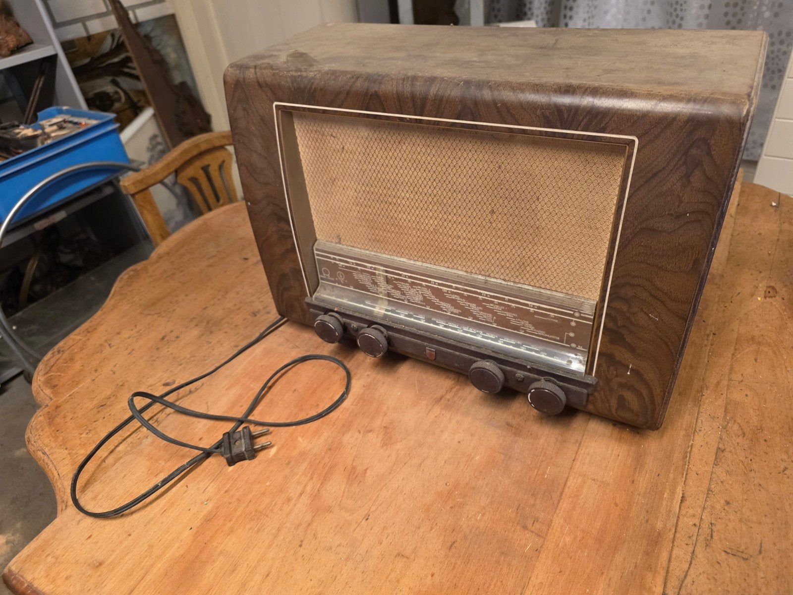 Oude radio - werking onbekend, Ophalen of Verzenden