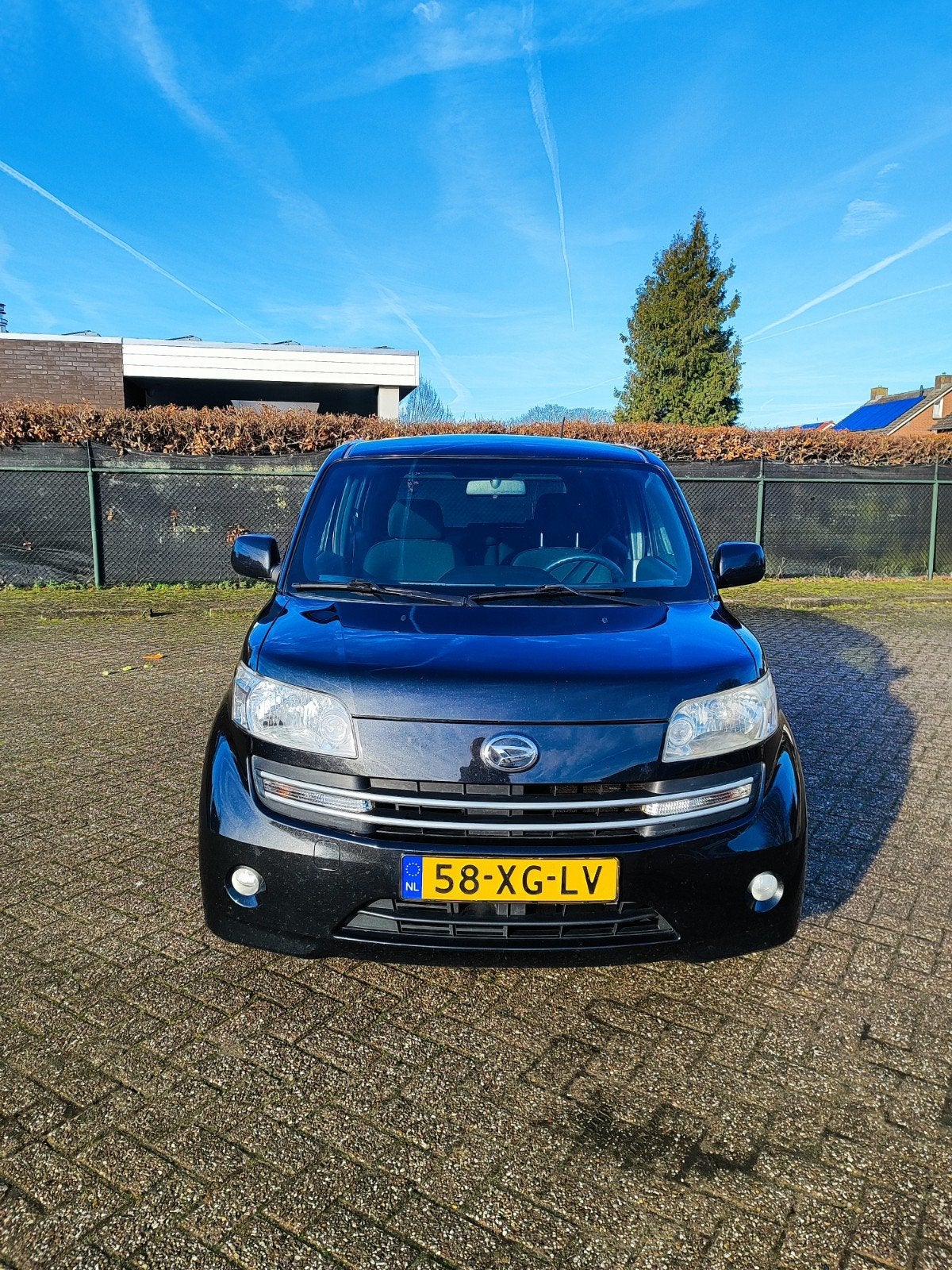 Daihatsu Materia 1.5 AUT 2007 Zwart, Auto's, Daihatsu, 1025 kg, 40 €/maand, Zwart, Origineel Nederlands