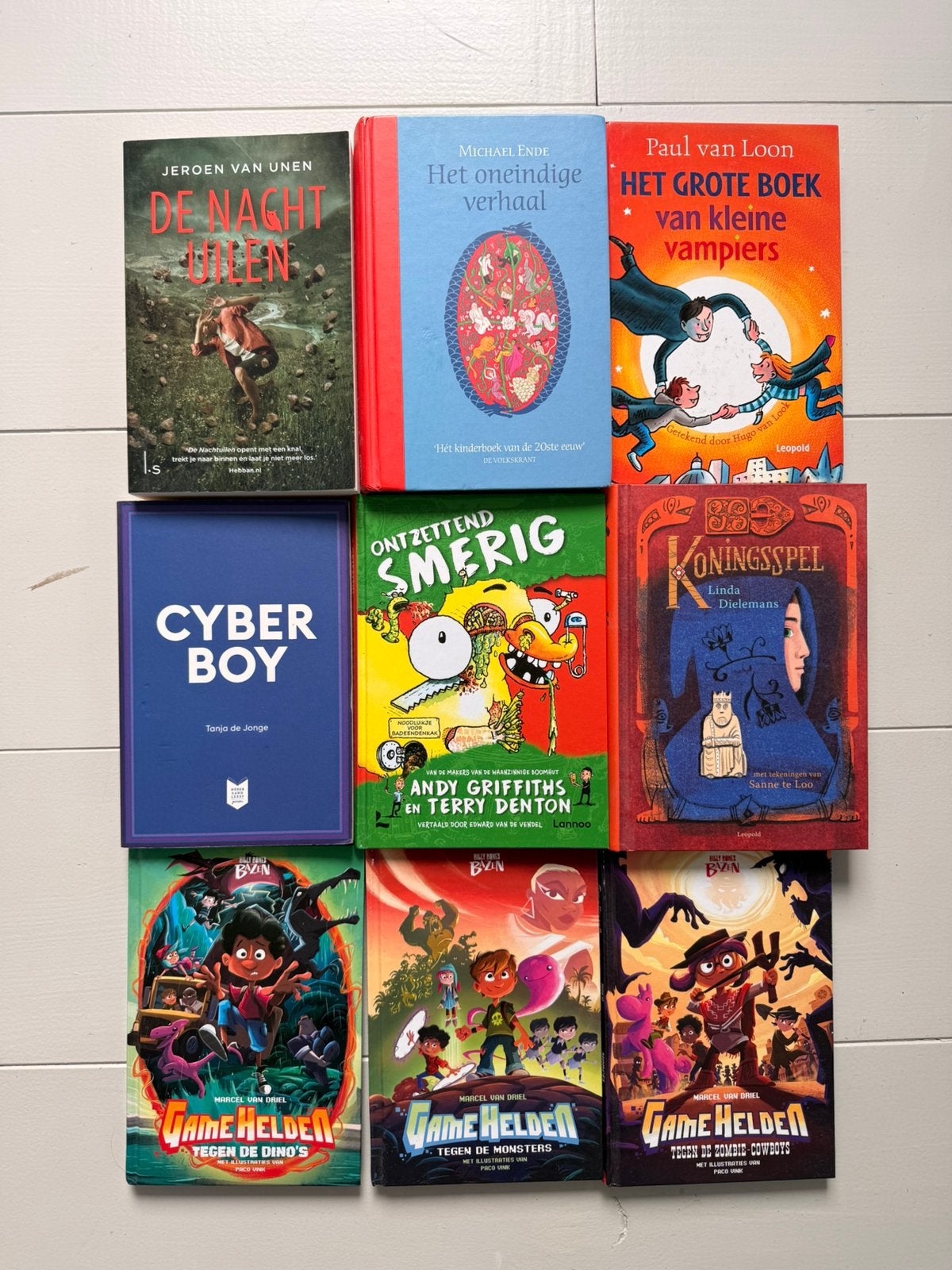 Jongensboeken 9 stuks, Ophalen of Verzenden, Zo goed als nieuw