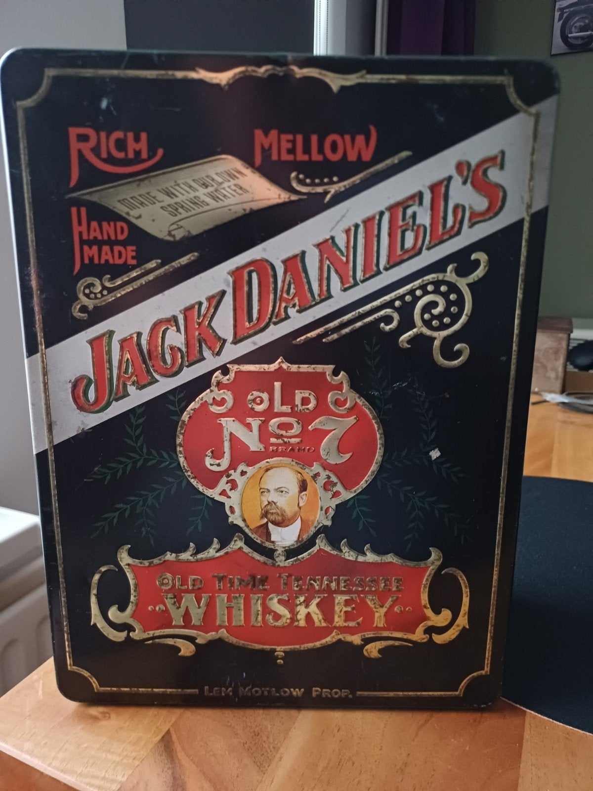 Oude Jack Daniel's whiskey blik, Ophalen, Gebruikt, Overige