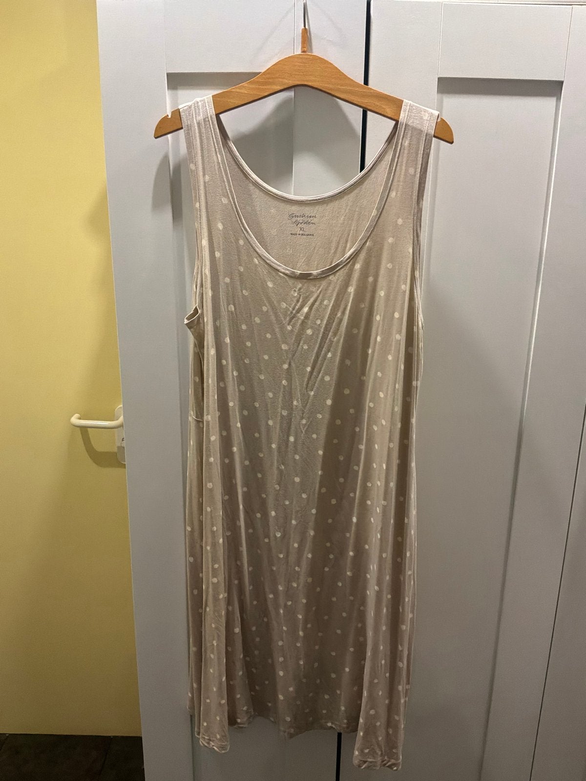Gudrun Sjöden Tricot Jurk Pytte - XL, Beige, Maat 46/48 (XL) of groter, Ophalen of Verzenden, Knielengte