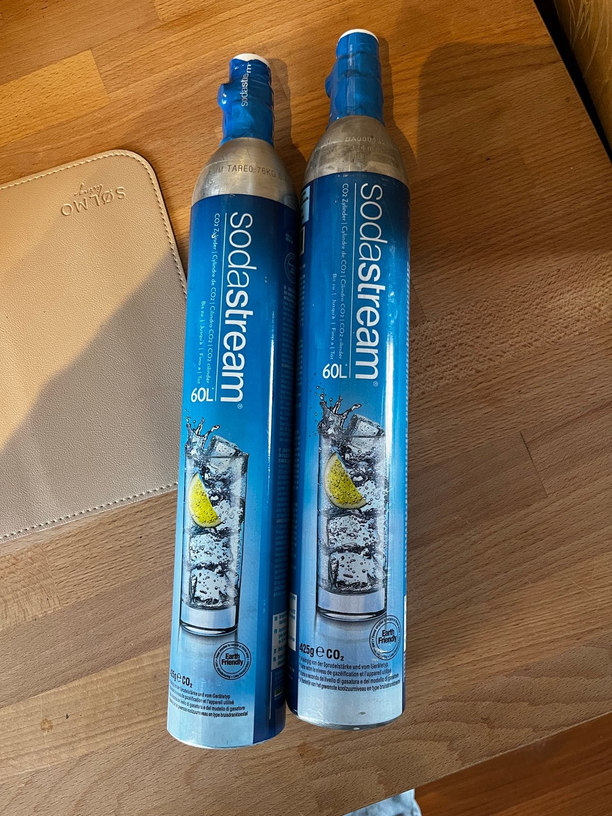 Sodastream cilinders 2x - 60L CO2, Witgoed en Apparatuur, Ophalen, Nieuw