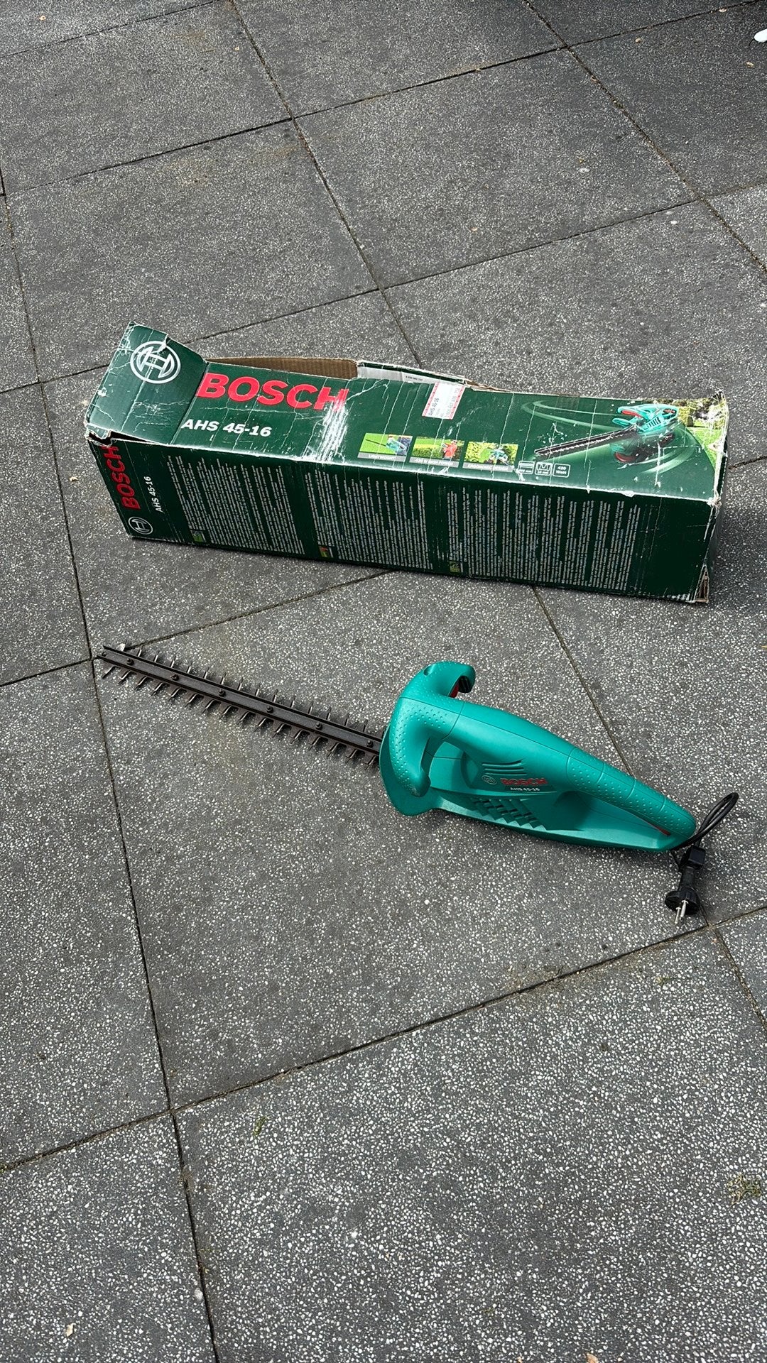 Bosch AHS 45-16 heggenschaar, Ophalen, Zo goed als nieuw, Elektrisch
