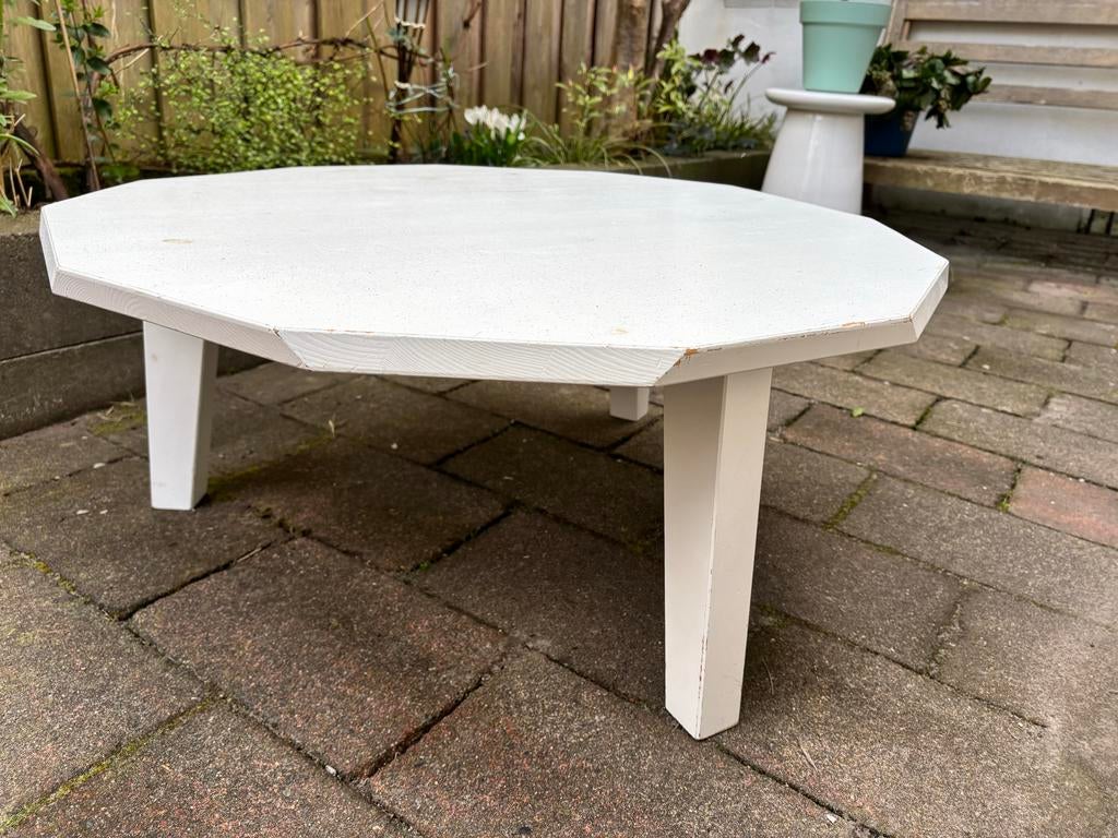 Salontafel Woood, Huis en Inrichting, Tafels | Salontafels, Ophalen, Gebruikt, 50 tot 100 cm, Overige vormen