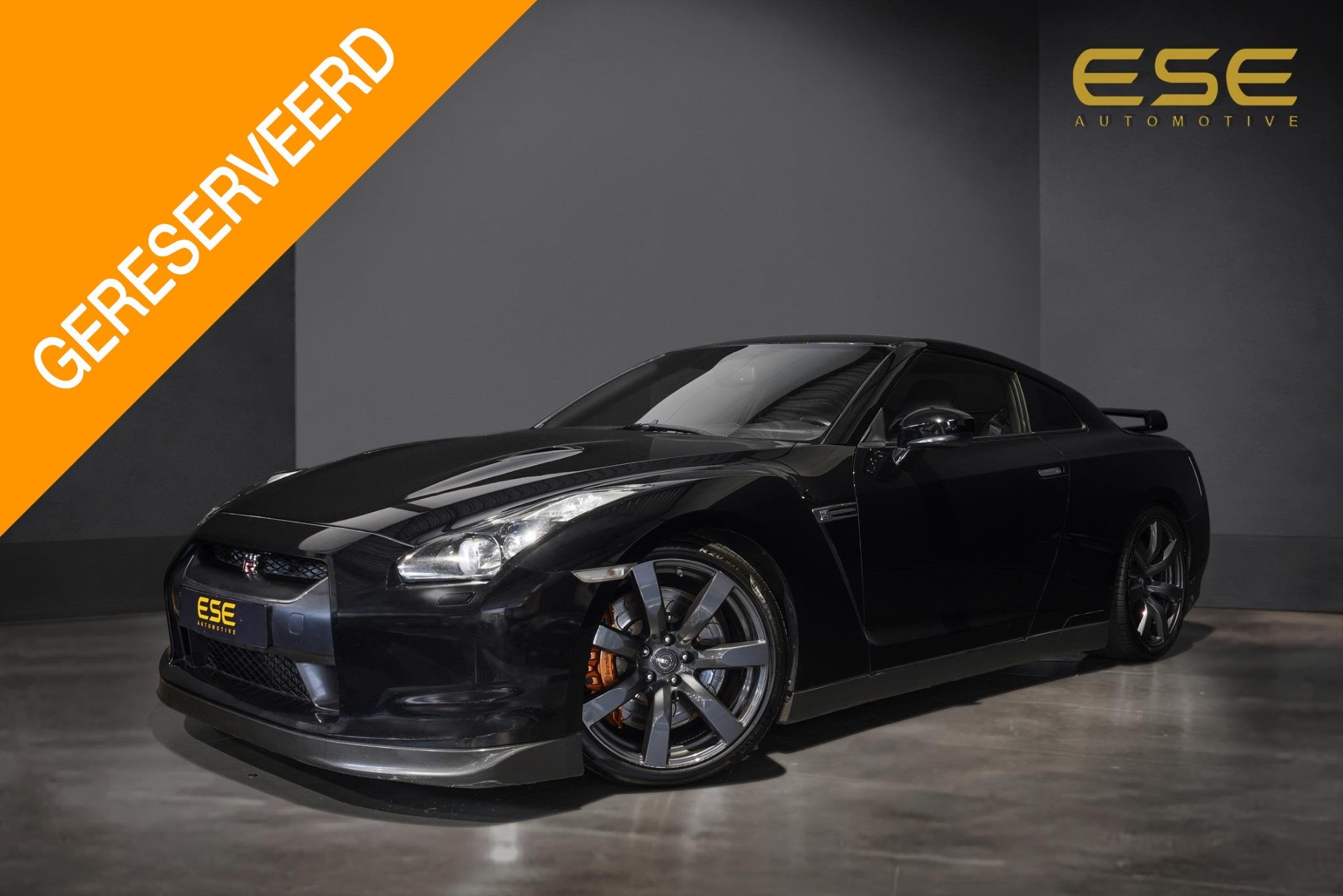 Nissan GT-R 3.8 V6 Black, Auto's, Automaat, Gebruikt, 1715 kg, GT-R