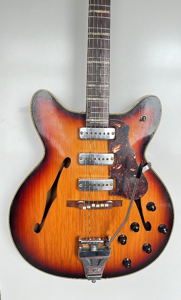 Egmond Princess 3EL3 De Luxe  Vintage 1965  Made in Holland, Ophalen of Verzenden, Gebruikt, Hollow body, Overige merken