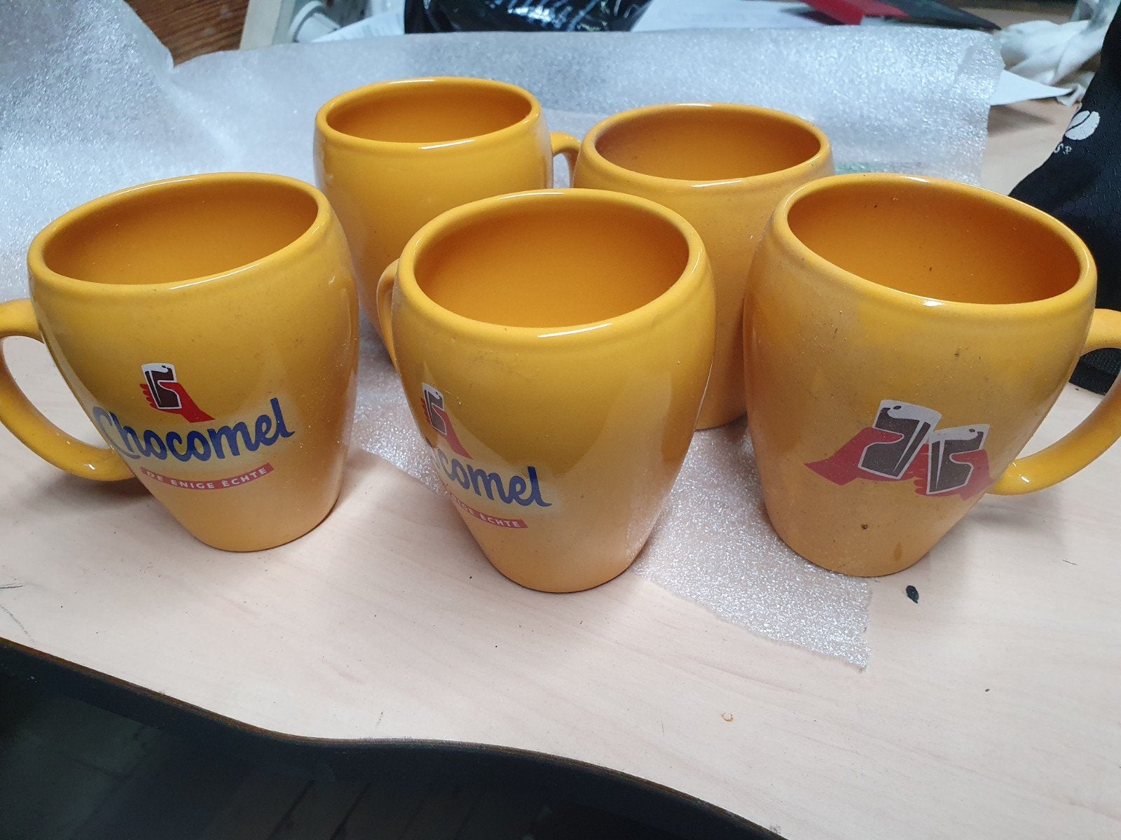 Nieuwe Chocomel bekers - Set van 5, Ophalen of Verzenden