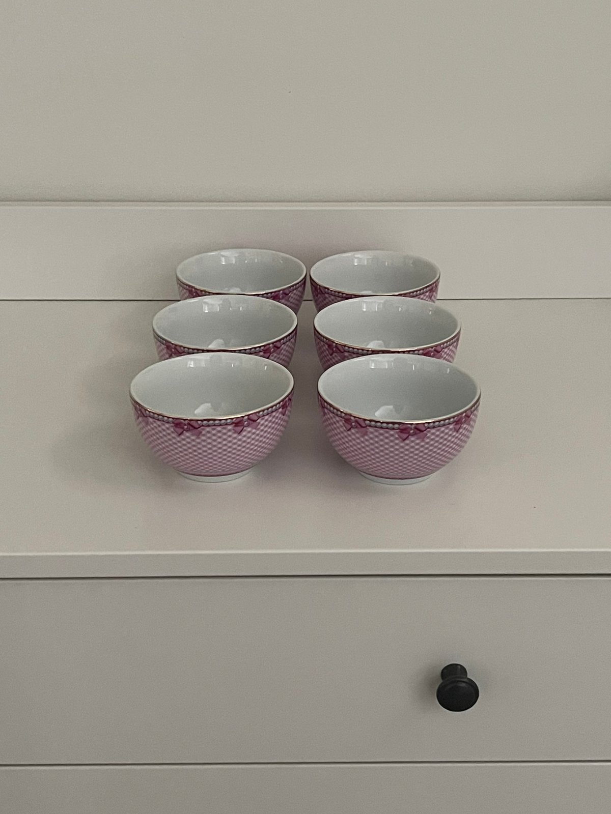Little Diva 6 schaaltjes, Ophalen of Verzenden, Overige stijlen, Glas, Schaal of Schalen