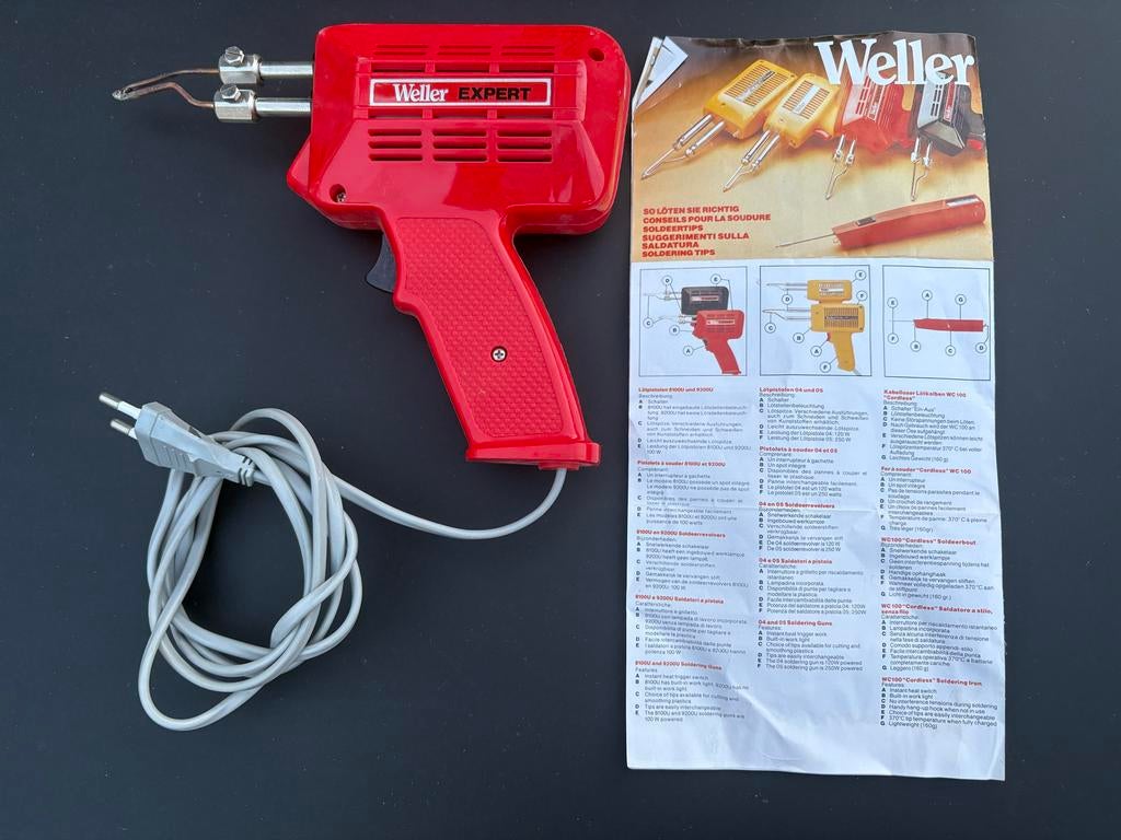 Weller Expert Soldeerbout type 8100UC met licht, Ophalen of Verzenden, Zo goed als nieuw