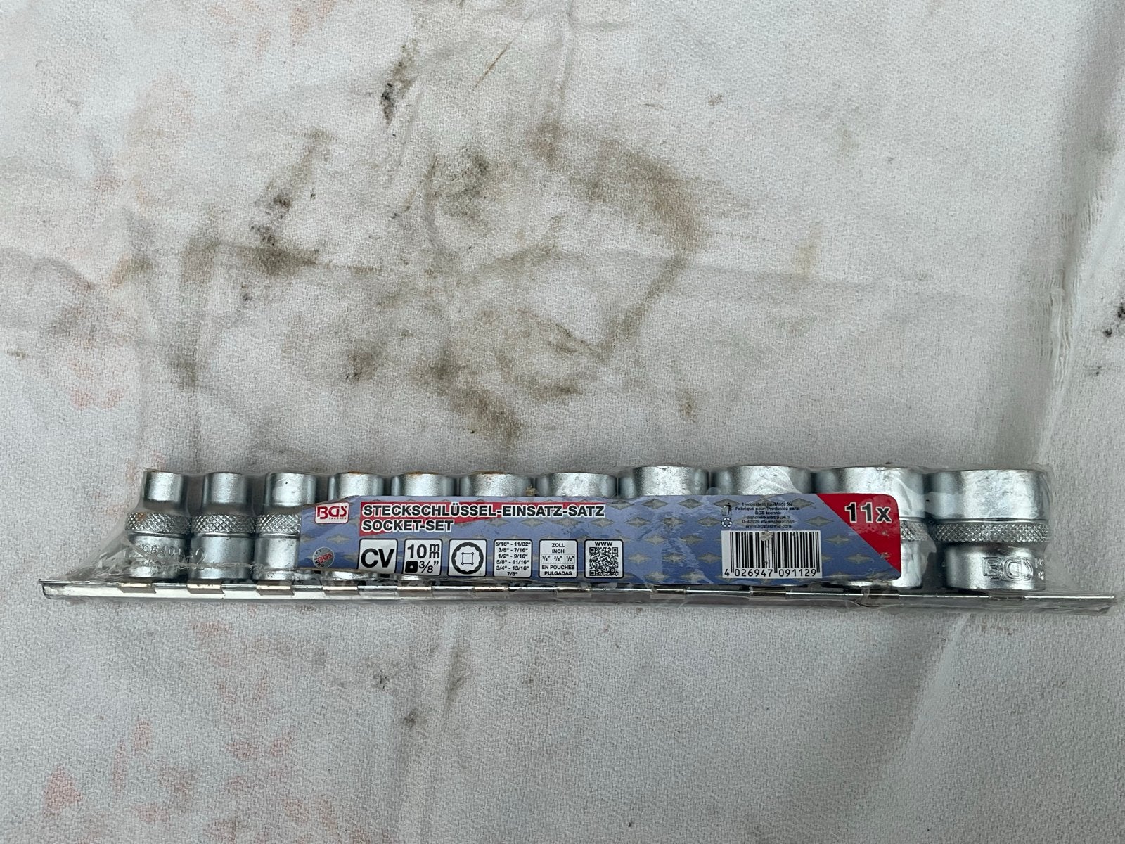 BGS Steckschlüssel-Einsatz-Satz Socket Set Nieuw, Ophalen of Verzenden, Nieuw, Gereedschapsset, Overige merken