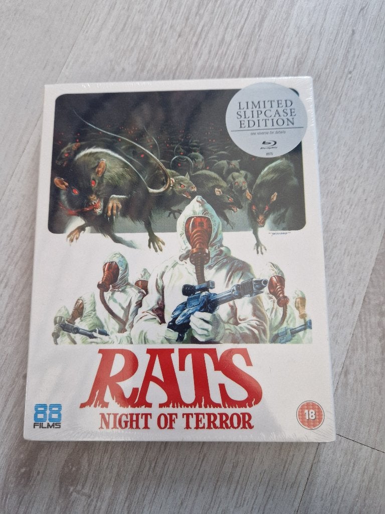 Blu-ray 88 Films: Rats: Night of Terror (1984) - Limited, Vanaf 16 jaar, Film, Met slipcover/slipcase, Engels