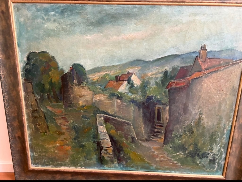Karel Colnot olieverf landschap – Bergensche School, Antiek en Kunst, Ophalen