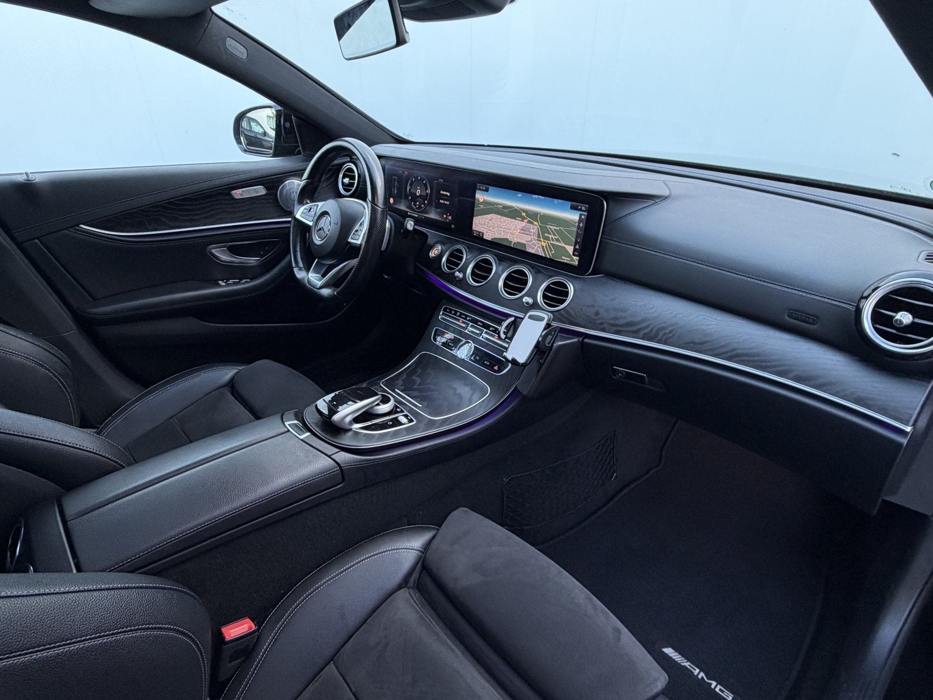 Mercedes-Benz E-Klasse 350 d Prestige AMG 6-Cil Pano Burmest, Auto's, Automaat, Achterwielaandrijving, Gebruikt, Euro 6