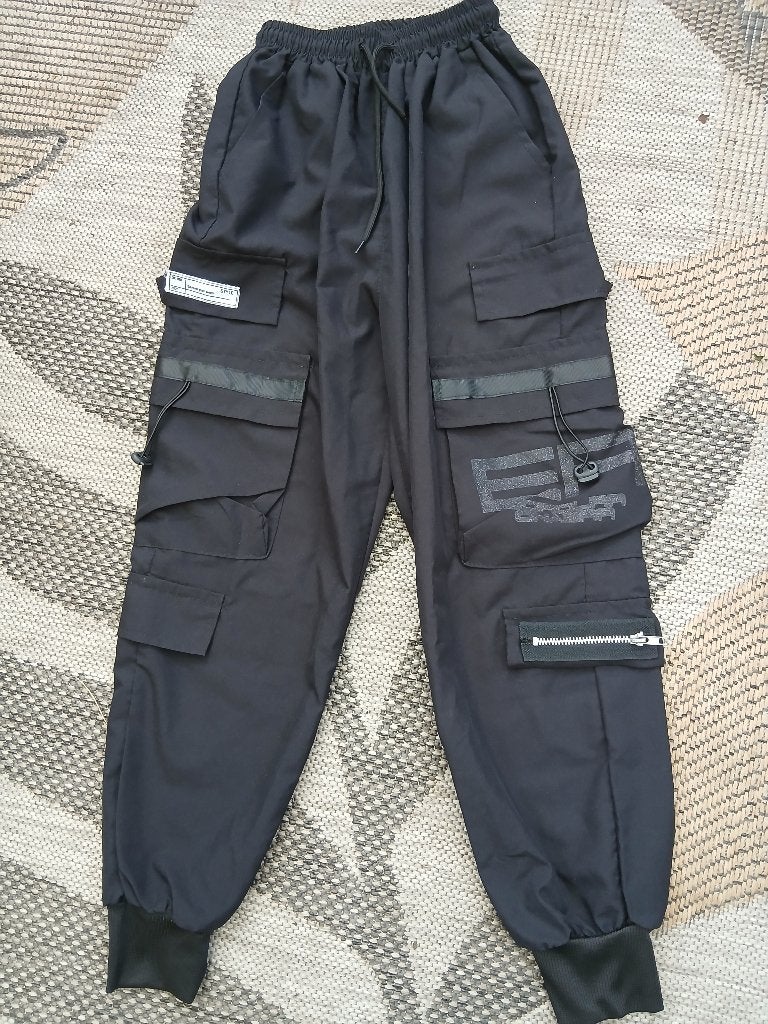 Zwarte tagwear broek maat 146, Ophalen of Verzenden, Gebruikt, Jongen, Broek