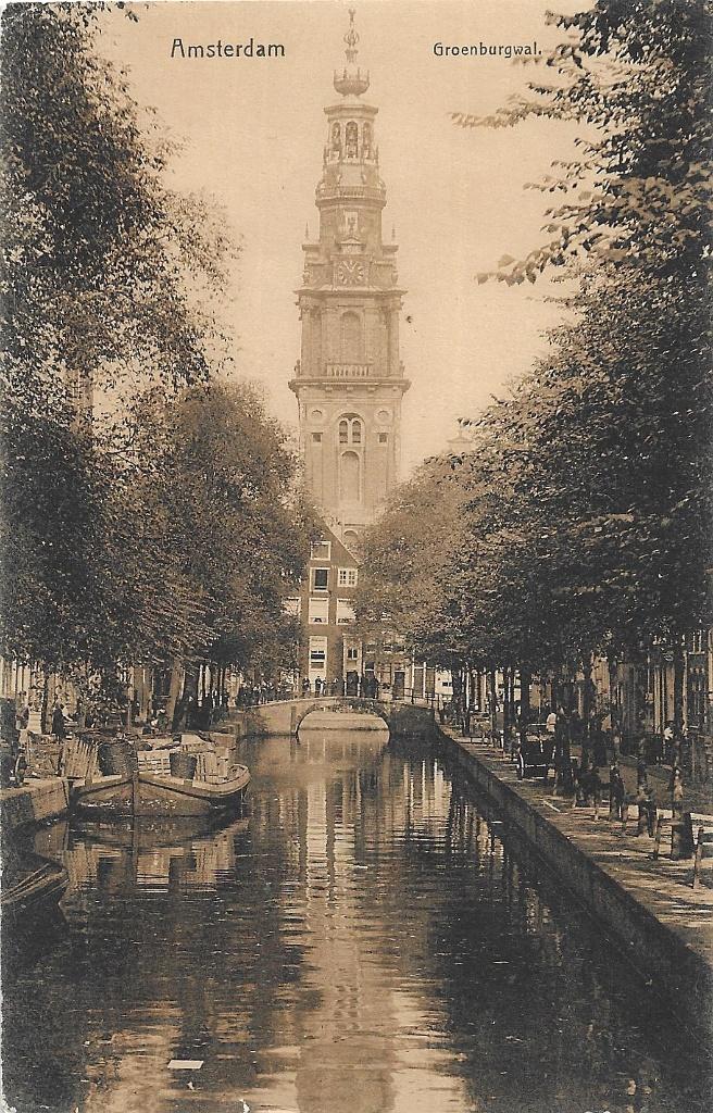 AK Amsterdam - Groenburgwal, Verzenden, Voor 1920, Gelopen, Noord-Holland