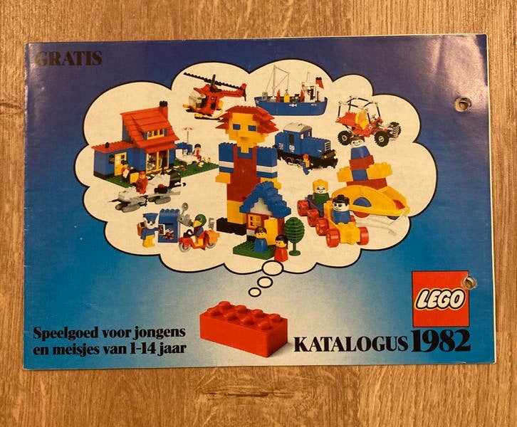 Lego catalogus 1982, Gebruikt, Overige thema's, Lego, Overige typen