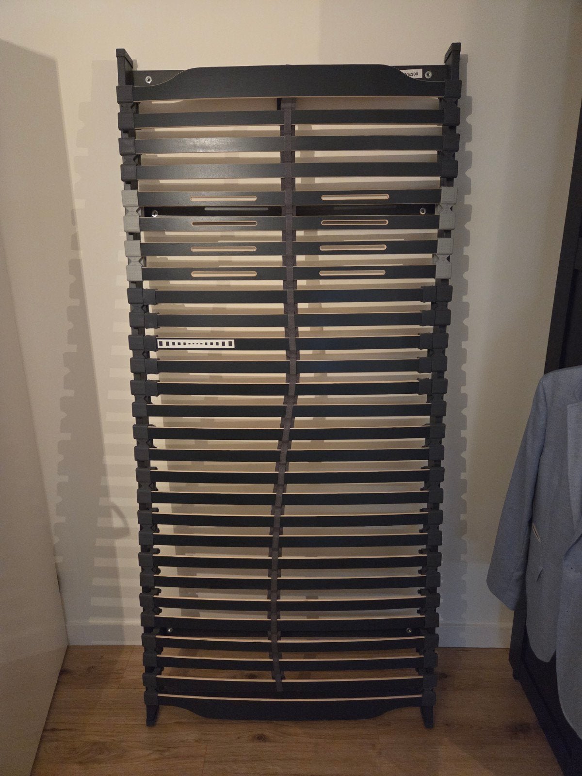 Lattenbodem 90x200 cm - Zo goed als nieuw, Ophalen, 90 cm, Eenpersoons, Zo goed als nieuw