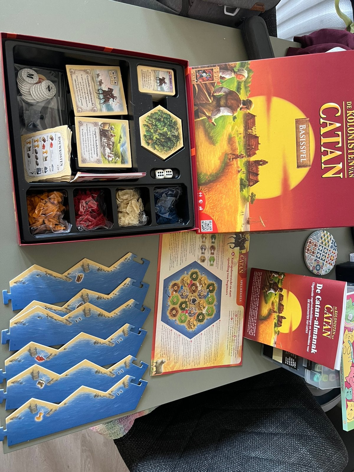 De Kolonisten van Catan Basisspel, Drie of vier spelers, Ophalen of Verzenden, Nieuw