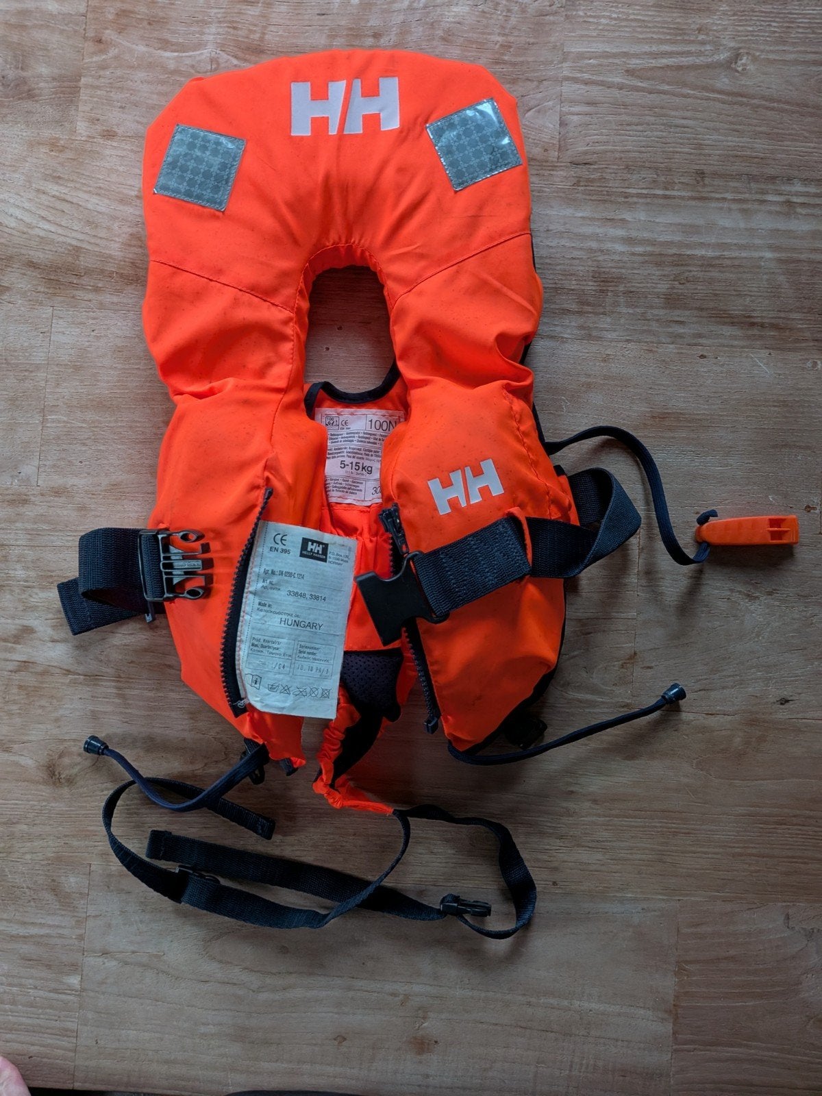 Helly Hansen reddingsvest 5-15kg, Watersport en Boten, Accessoires en Onderhoud, Gebruikt, Motor en Techniek, Ophalen of Verzenden