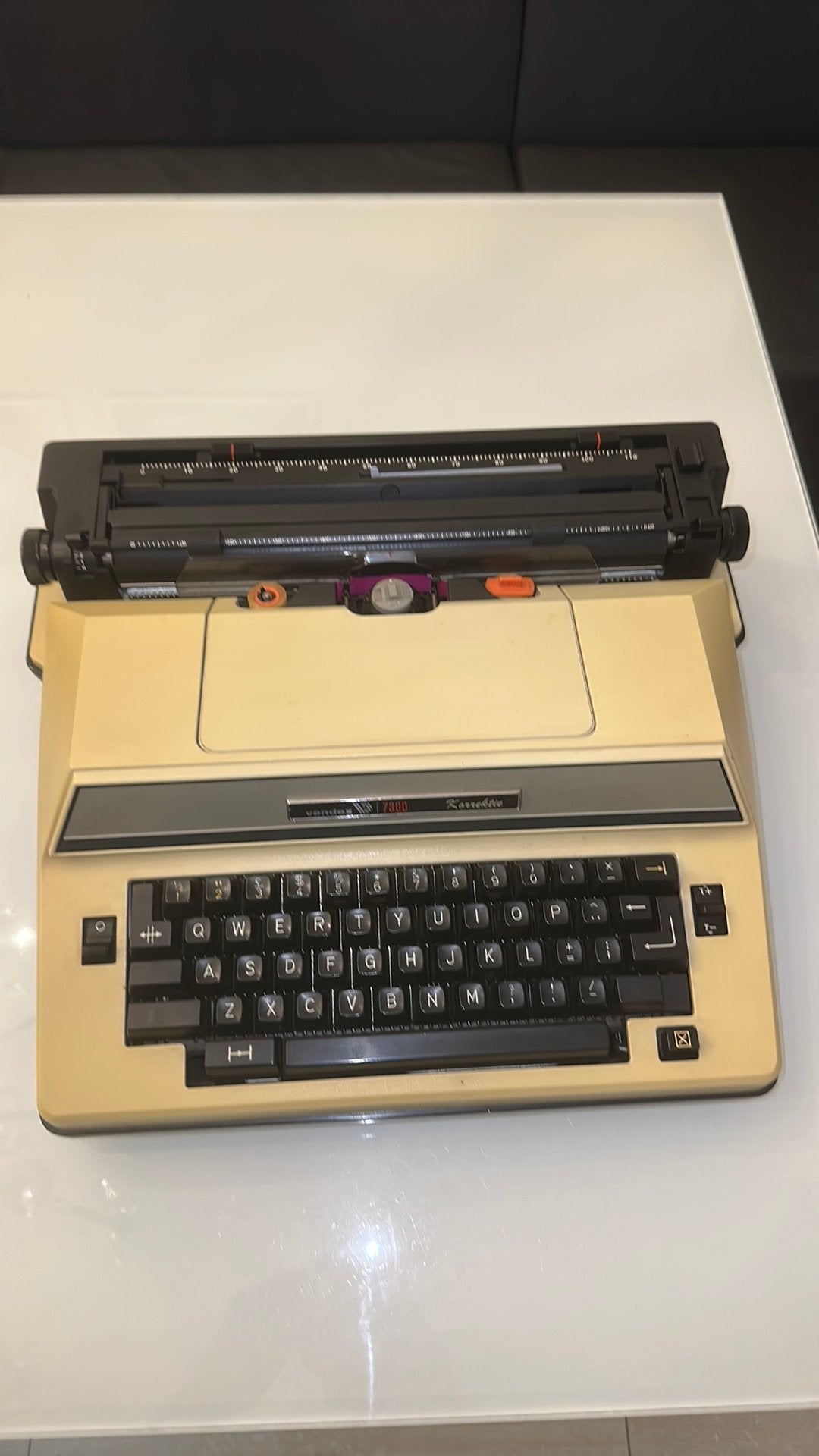 Vintage Vendex 7300 elektrische schrijfmachine typemachine, Diversen, Ophalen of Verzenden, Gebruikt