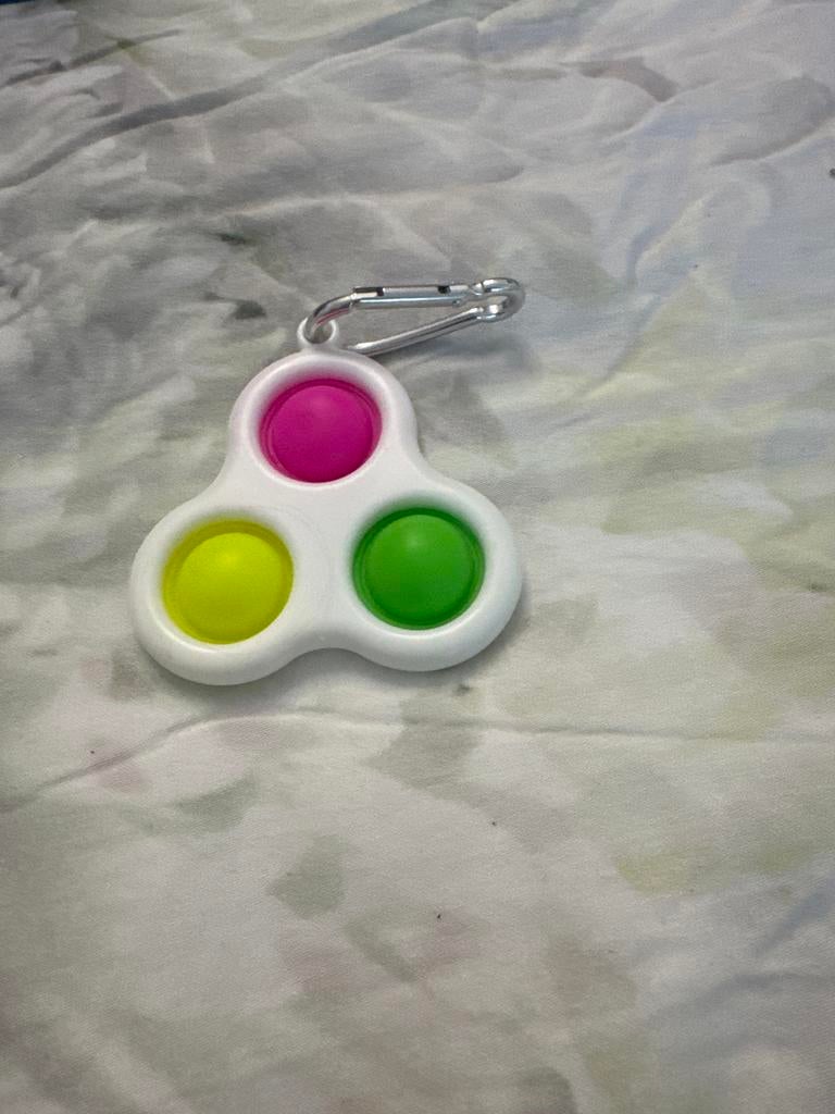 Dimple Fidget Speeltje Sleutelhanger, Ophalen, Zo goed als nieuw, Jongen of Meisje