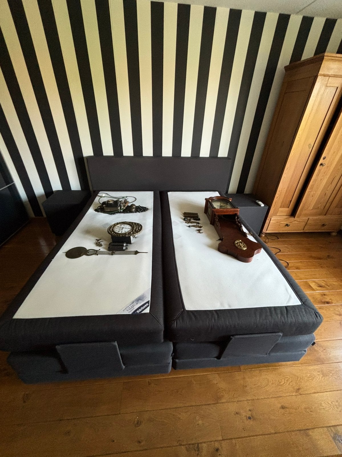 Boxspring te koop, Ophalen, Tweepersoons, 180 cm, 200 cm
