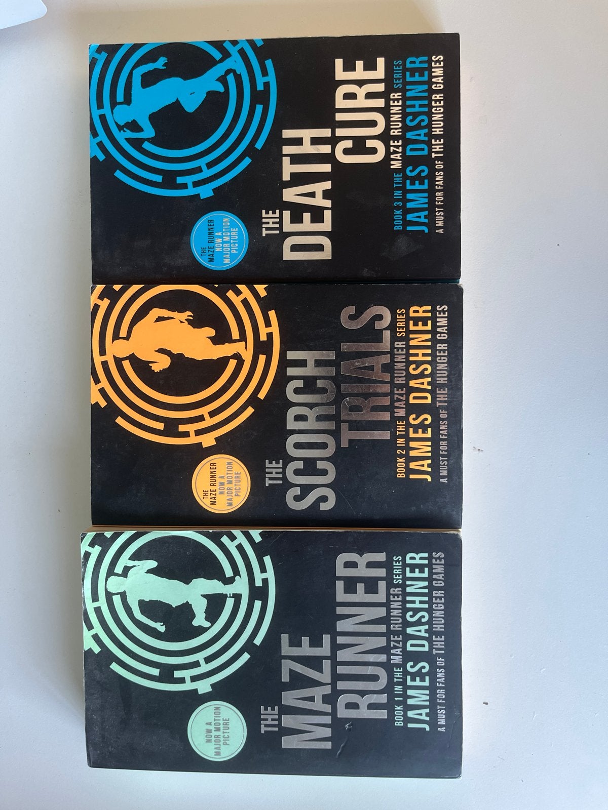 The Maze Runner boeken - Volledige serie (3 boeken), Ophalen of Verzenden, Gelezen