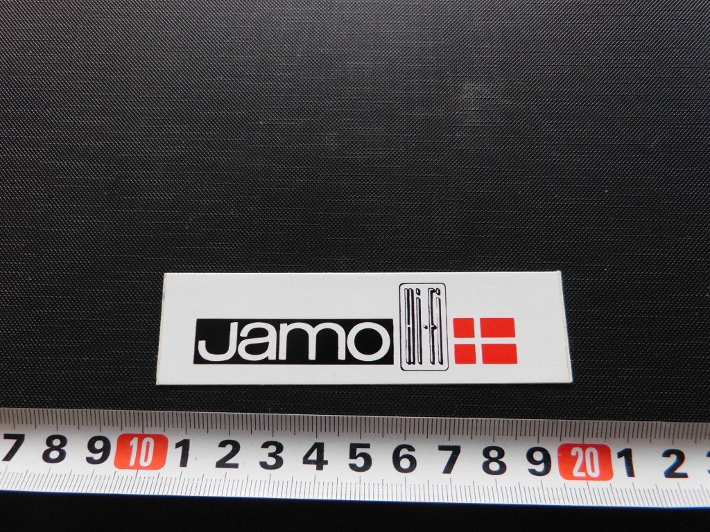sticker JAMO hi-fi, Ophalen, Zo goed als nieuw
