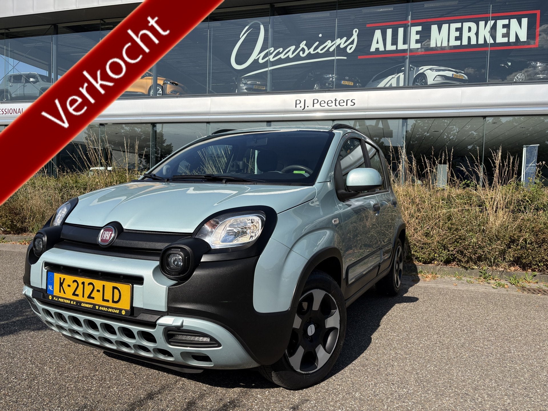 Fiat Panda 1.0 Hybrid Cross Launch Edition Airco - parkeerse, Auto's, Voorwielaandrijving, Stof, Euro 6, Panda