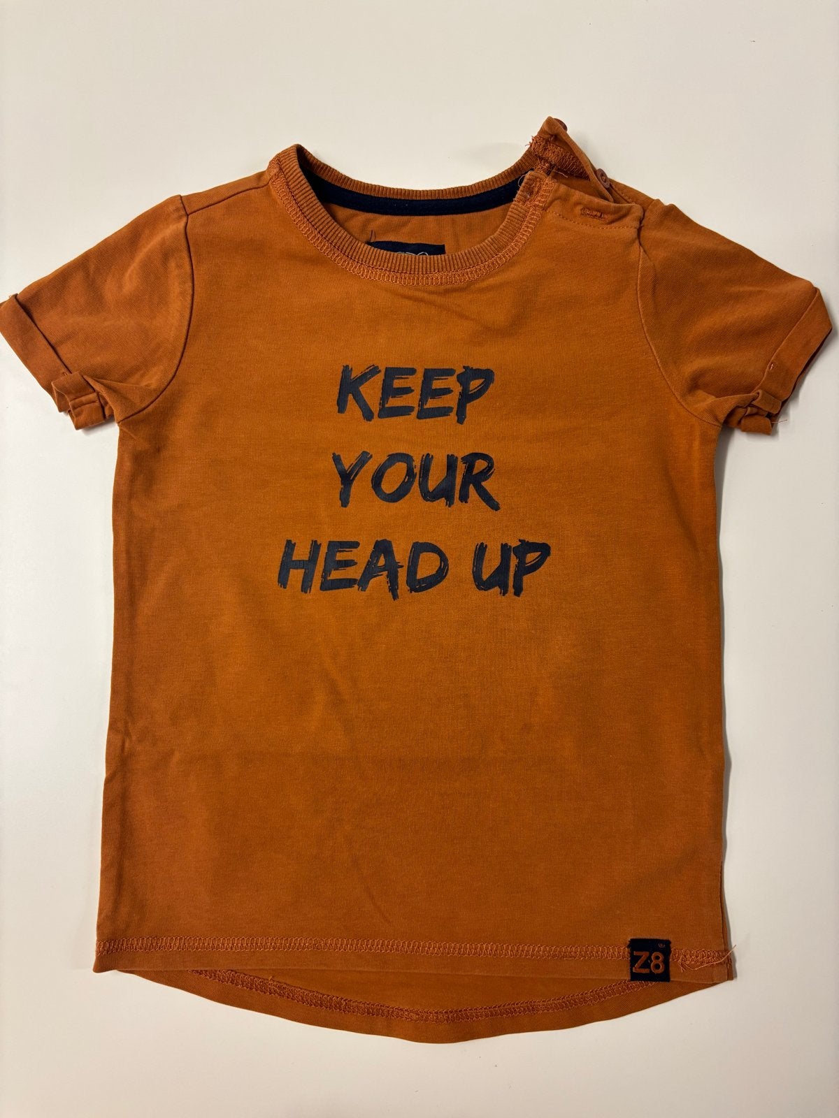 Z8 T-shirt 'Keep Your Head Up' maat 92/98, Ophalen of Verzenden, Gebruikt, Jongen, Shirt of Longsleeve