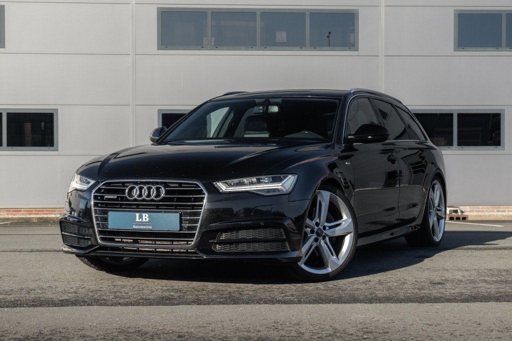 Audi A6 2.0 TFSI Avant, Quattro, S-line, 21 RS, carplay/trek, Auto's, Automaat, Gebruikt, Zwart, Vierwielaandrijving