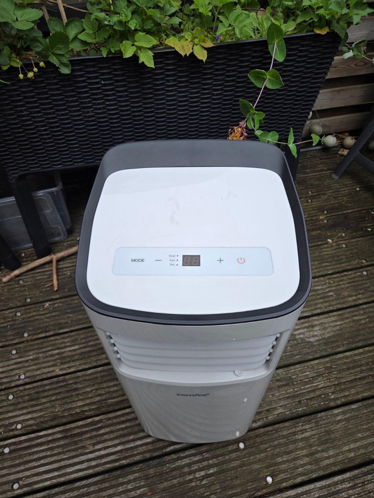 Comfee Mobiele Airco 7000 BTU/u met Afstandsbediening, Ophalen, Minder dan 60 m³, 3 snelheden of meer, Zo goed als nieuw
