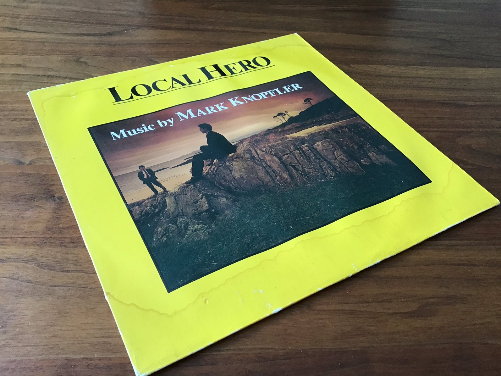 LP, 1983, MARK KNOPFLER, LOCAL HERO, 811038-1, Ophalen of Verzenden, Gebruikt, LP