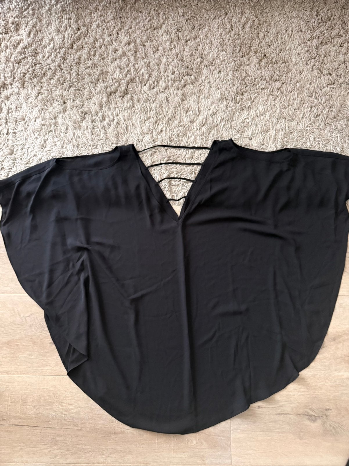 Sapph strandtuniek maat M, Ophalen of Verzenden, Zo goed als nieuw, Zwart, Overige typen