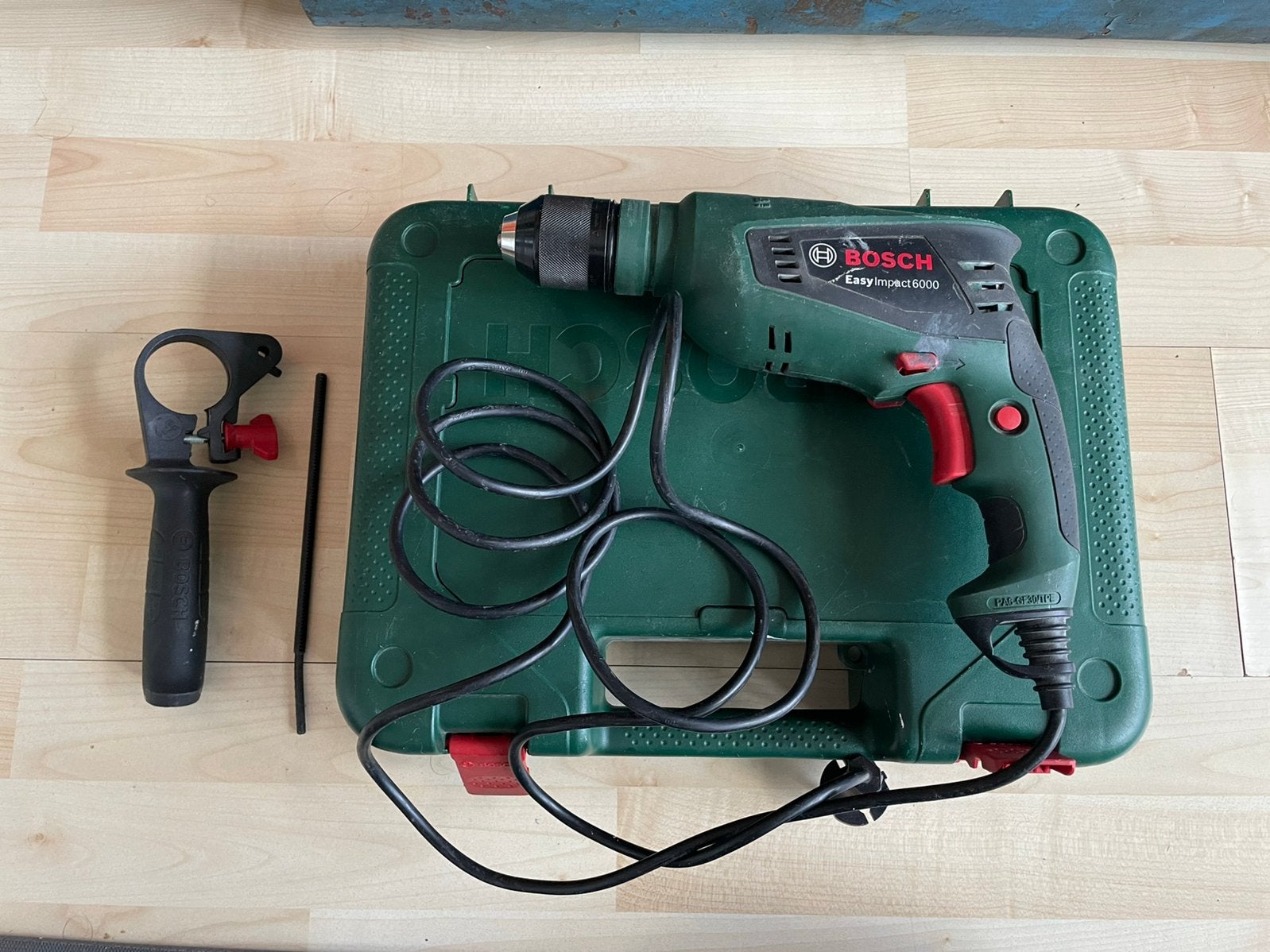 Bosch Impact 6000 klopboor, Boormachine, Gebruikt, Ophalen of Verzenden, Klopboormechanisme