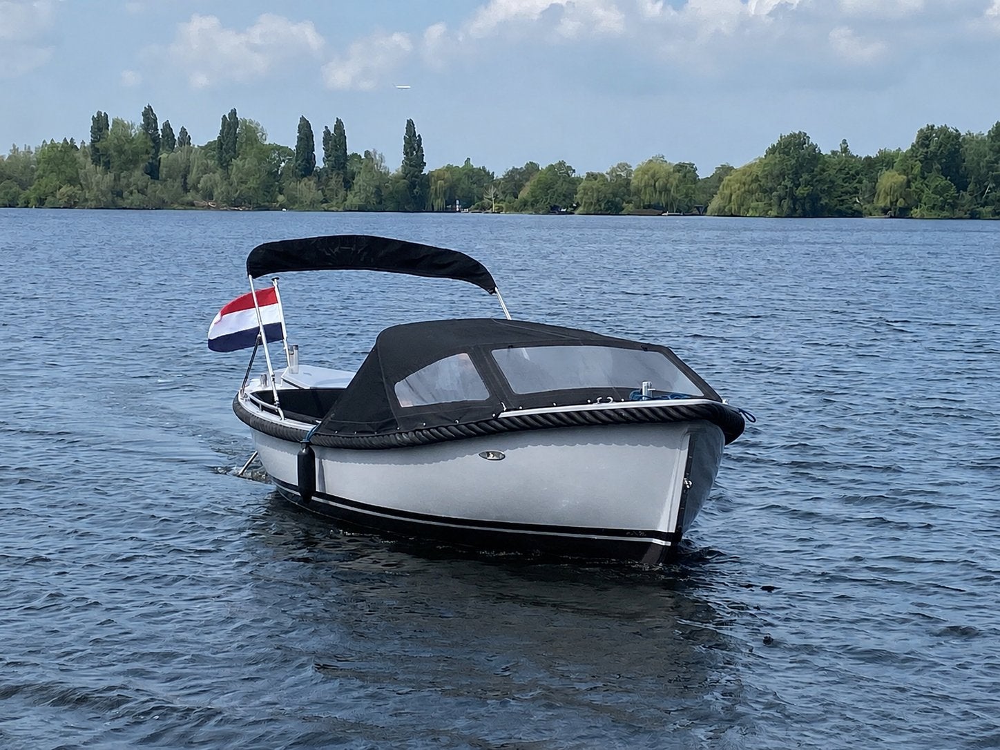Stijlvolle en comfortabele Citysloep + Buiskap en biminitop., Watersport en Boten, Sloepen, Rondzit, Zo goed als nieuw, 60 cm