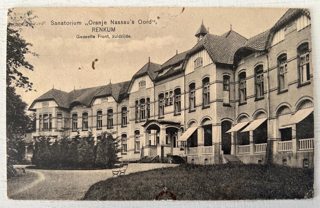 Oude Ansichtkaart - Renkum - Sanatorium, Ophalen of Verzenden, Voor 1920, Ongelopen, Gelderland