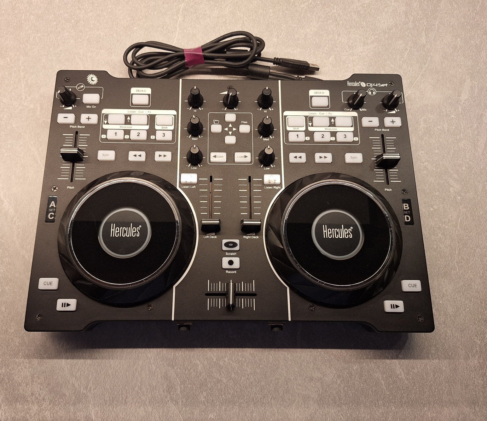 Hercules DJ4SET, Ophalen of Verzenden, Gebruikt, Dj-set, Overige merken