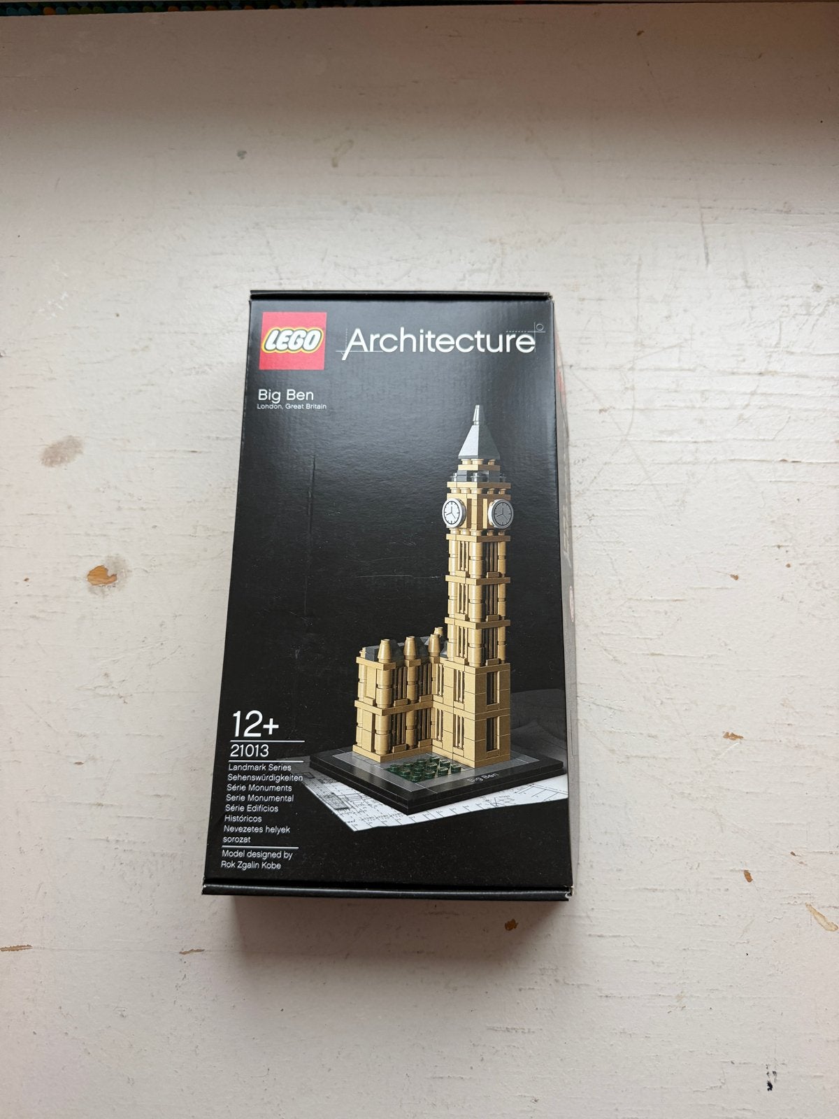 Lego Architecture 21013 Big Ben - Zo goed als nieuw, Lego, Architecture, Ophalen of Verzenden, Zo goed als nieuw