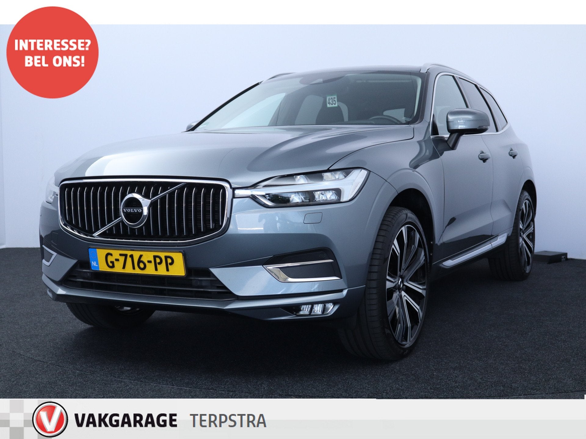 Volvo XC60 2.0 D4 Inscription/ D-Riem Verv 150.000KM!/ Autom, Auto's, Gebruikt, 1969 cc, Leder, Bedrijf