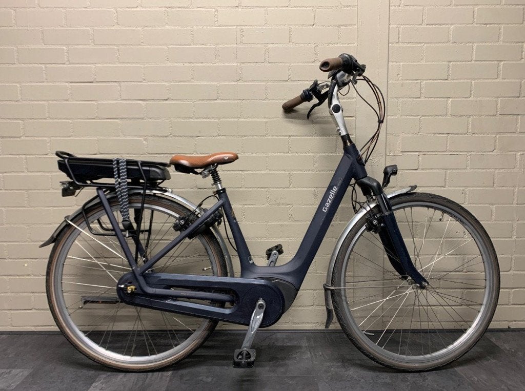 Gazelle Orange C7+ HMB 400w Dames Navy Blue 46cm 2018, Gebruikt, -, - 0
-, NL, Minder dan 47 cm