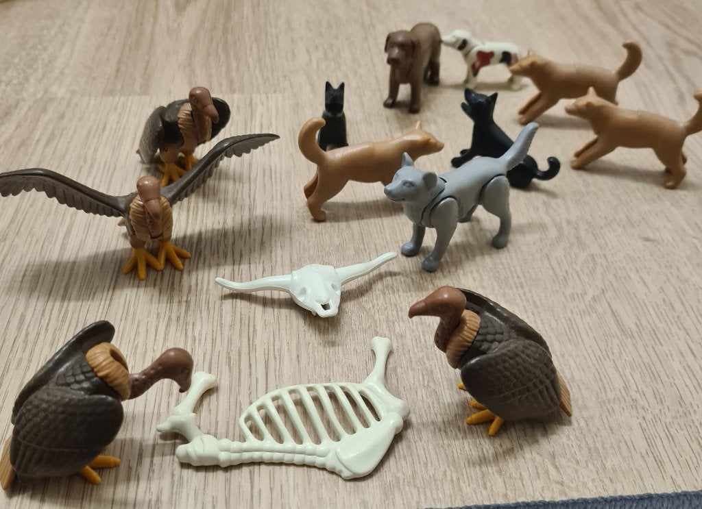 Playmobil dieren, Ophalen of Verzenden, Gebruikt, Losse onderdelen, Overige typen